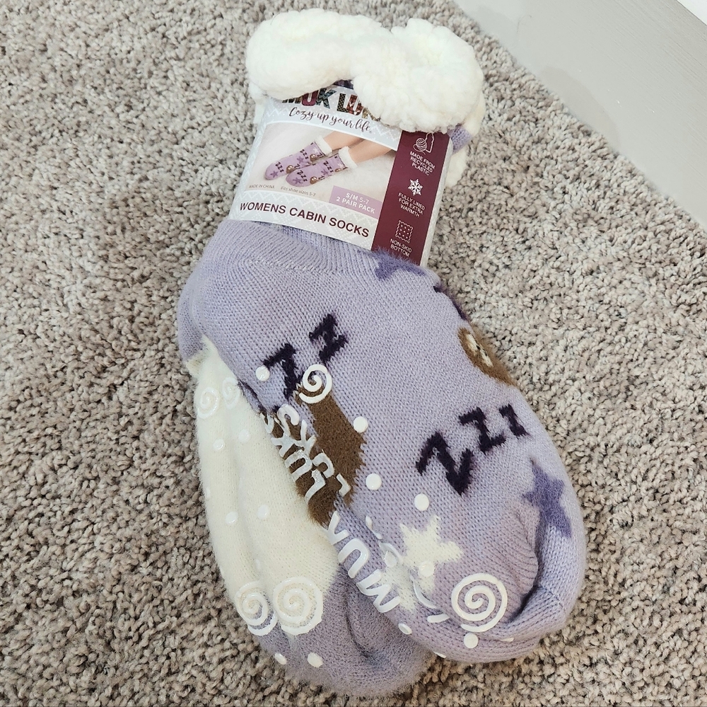 Muk Luks Cabin Socks